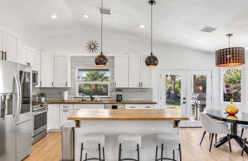 Racquet Club South House | Desert Escape w/Pool, Spa, Fire Pit + BBQ Bar