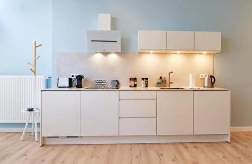 Mainz-Bingen Apartment | Design Apartment I Innenstadt I Küche I WIFI