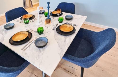 Mainz-Bingen Apartment | Design Apartment I Innenstadt I Küche I WIFI