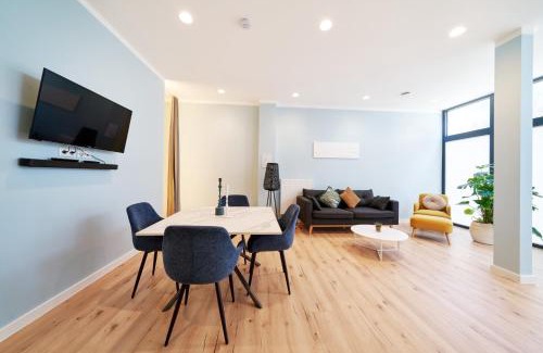 Mainz-Bingen Apartment | Design Apartment I Innenstadt I Küche I WIFI