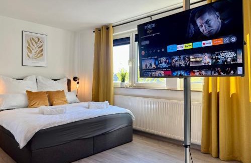 Bochold Apartment | Design Apartment, Küche, Smart-TV, WLAN