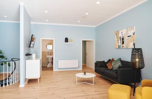 Mainz-Bingen Apartment | Design Apartment mit kostenfreiem Garagen Parkplatz im Zentrum