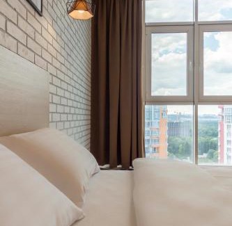 Dniprovs'kyi District Apartment | Design Apartments with Panoramic View
