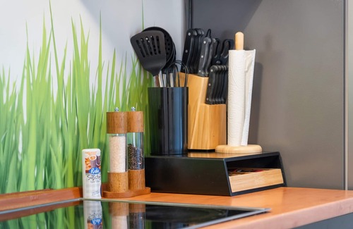 Ruhrort Apartment | Design loft, fully equipped, terrace, 2 min Duisburg central station