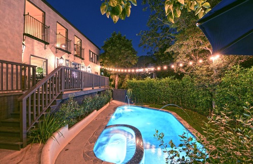 Beachwood Canyon Villa | Designer Estate with Pool under Hollywood Sign