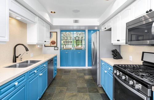 Indian Canyon House | Designer gem with private pool, spa, golf course & mountain views