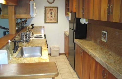 Moose Wilson Road Condo | Desireable Aspens' Berry Patch Condo Creekside Secluded New Bathroom & Floors