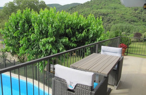 Sant Marti de Llemena Girona Villa | Detached house with a large garden and a huge pool