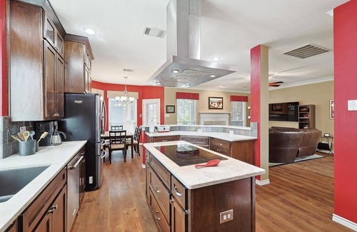 Flower Mound House | DFW Getaway - 4 Bedrooms, Pool Oasis, Media Room