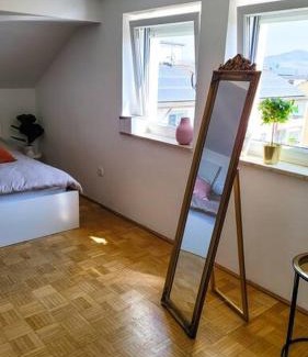 Freilassing Apartment | DG R: Helle 40m² 2-Zimmer Wohnung nähe Salzburg