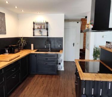 Bergen auf Ruegen Apartment | Die große Klecks mit Sauna