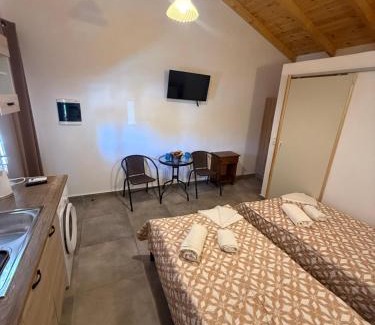Karvelas Apartment | Dimitris room kamares 2