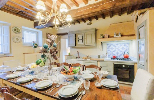 Sant'Andrea di Compito Villa | Dimora delle Camelie, a traditional stylish stone farmhouse with garden on the hills of Compitese between Lucca and Pisa