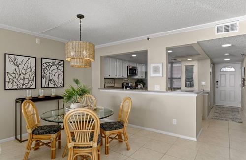 Redington Shores Condo | Direct Beachfront Luxury Condo with Gulf side heated pool, VIEWS!