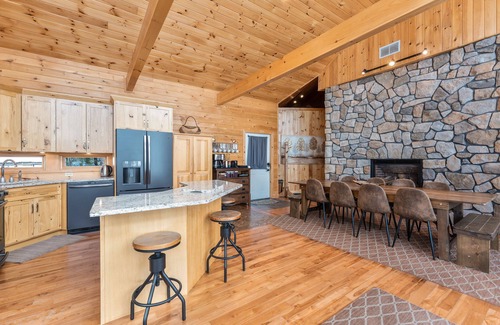 Northville Ski Chalet | Direct Lakefront 3-Unit: Hot Tub~Fire Pit~Dock