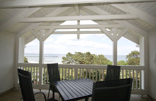 Binz Apartment | Directly on the beach promenade, balcony with sea view - Aparthotel Ostsee FeWo 35