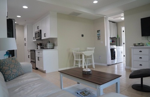 Englewood Condo | Directly on the Key w/Private entry to Englewood Beach and Bayside views! Unit A
