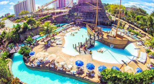 Prive das Caldas Apartment | diRoma Spazzio - Acesso Acqua Park
