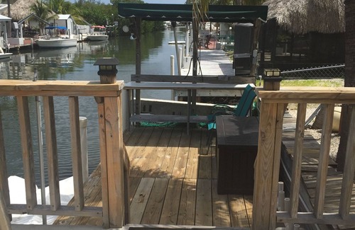 Twin Lakes House | Discounted! Beautiful Key Largo home, hot tub, dock for boat on great canal!