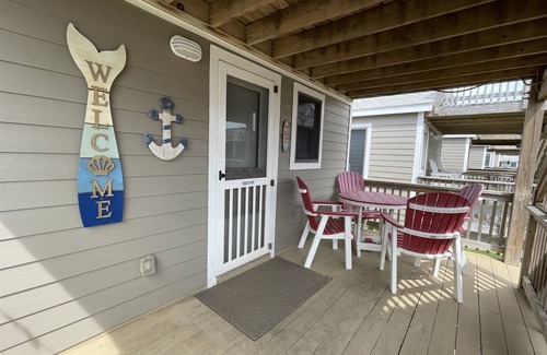 Hatteras Condo | Discover a hidden treasure at this unique, comfortable cabana Foolish Endeavor II!