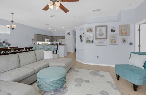 Sunset Lakes House | Disney-Themed Villa w/Pool, Game Room & Lake Views – 10 Min to Parks!