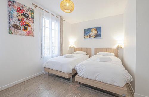 Bailly-Romainvilliers Apartment | *Disneyland-Paris* 7pers, Wifi, Parking
