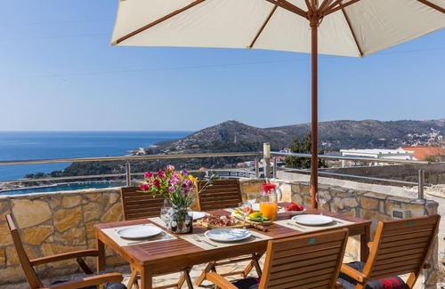 Mlini Apartment | Doa - Apartment with Lovely Terrace & Sea View