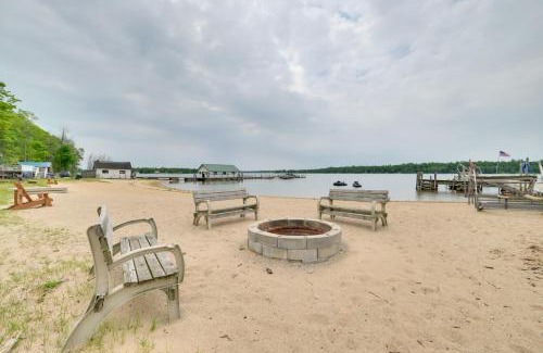 Cedarville House | Dock and Beach Access Lake Huron Cabin 11