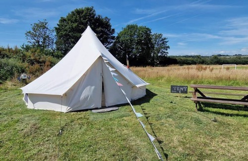 Dwyran Cabin | Dog Friendly Cozy Bell Tent With Log Burner