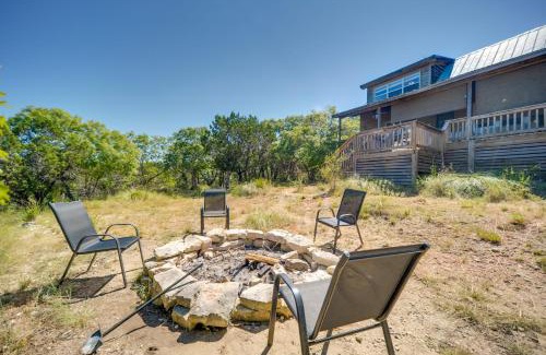 Johnson City Apartment | Dog-Friendly Cabin with Fire Pit in Johnson City!
