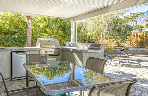 Racquet Club South House | Dog-Friendly Desert Retreat w/ Private Pool/Spa, Firepit, Mtn Views, & Free WiFi