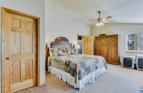 Pagosa Highlands House | Dog-friendly home among the trees w/ fireplace, yard, & large deck