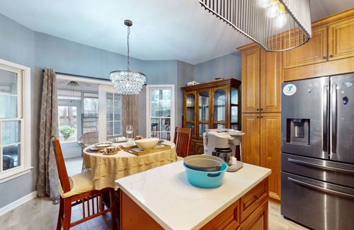 Lawrenceville House | Dog-friendly home with pool access plus a sunroom, washer/dryer, & AC