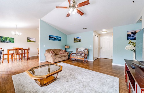 McKinleyville House | Dog-Friendly Home with Private Hot Tub, Large Deck, Fire Table & Washer/Dryer