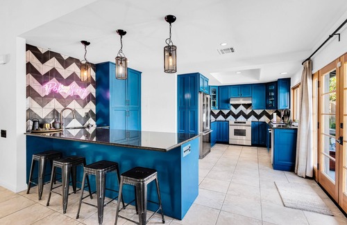 Araby Commons House | Dog-friendly home with heated pool, spa, mountain view & gorgeous garden