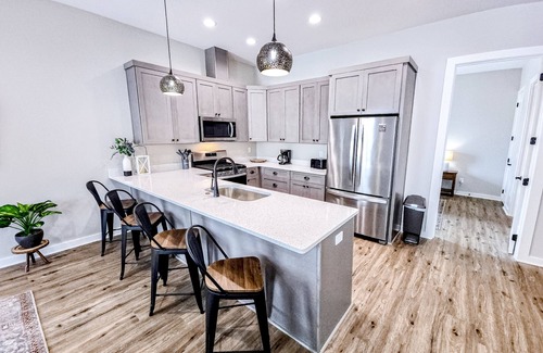 Port St. Joe House | Dog-friendly home with two full kitchens, balcony, AC, washers & dryers