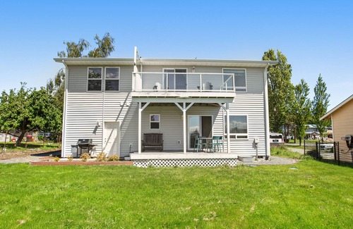 Coupeville House | Dog-friendly home with partial ocean view, yard, deck & patio - near ferry dock