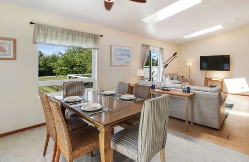 Coupeville House | Dog-friendly home with partial ocean view, yard, deck & patio - near ferry dock