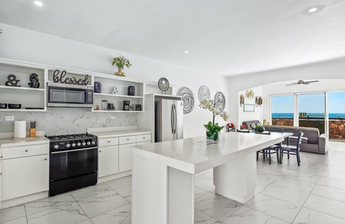 La Paloma House | Dog-friendly home with heated outdoor pool, hot tub, balcony, rooftop terrace