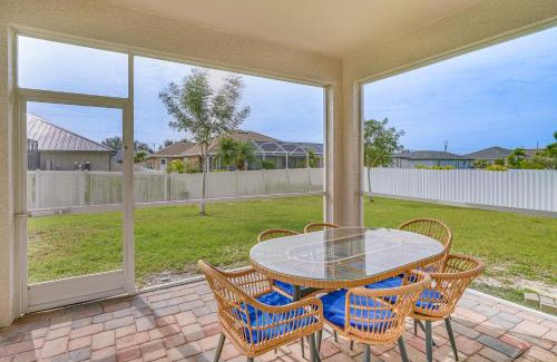 Mariner House | Dog-Friendly Home with Screened Porch in Cape Coral!