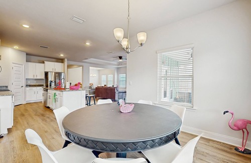 Foley House | Dog-friendly house with in-ground pool, outdoor patio, and corn hole