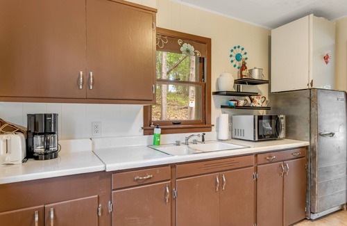 Land O Lakes Cottage | Dog-friendly lakefront cottage with lake views, firepit, dock, kitchen, & games