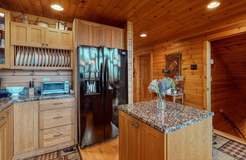 Sunday River Area House | Dog-Friendly Lodge w/ 180-Degree Mountain View, Large Deck, & PetSafe Dog Fence