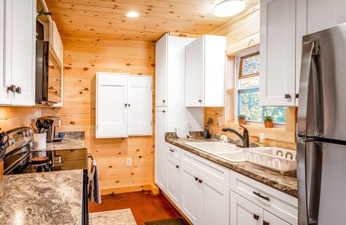 Scaly Mountain House | Dog-friendly mountain-view house with near skiing with Starlink internet
