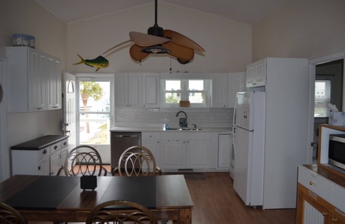 Ocean Isle Beach Cottage | Dog Friendly! Non-Smoking. Cottage w/Dock and Deep Water Access on Natural Canal