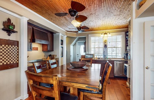 Bayville House | Dog-Friendly New England Charmer with Wraparound Porch & Artful Antiques
