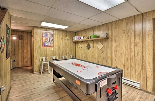East Stroudsburg House | Dog-Friendly Poconos Escape with Hot Tub and Game Room