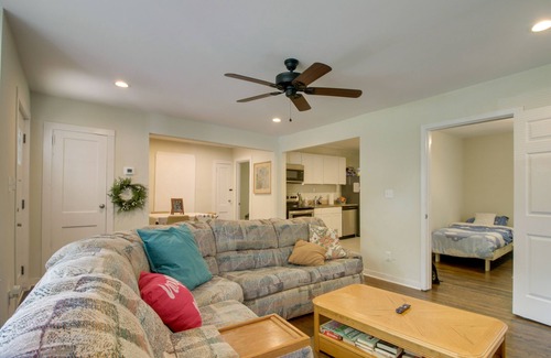 Shelby House | Dog-Friendly Shelby Home w/Private Yard & Hot Tub