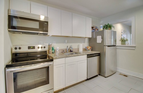 Shelby House | Dog-Friendly Shelby Home w/Private Yard & Hot Tub