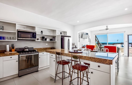 La Paloma House | Dog-friendly villa with heated pool, hot tub, streaming, partial ocean views
